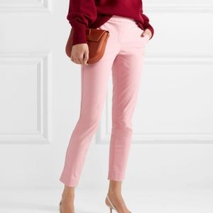 Theory pink pull on pants size 4